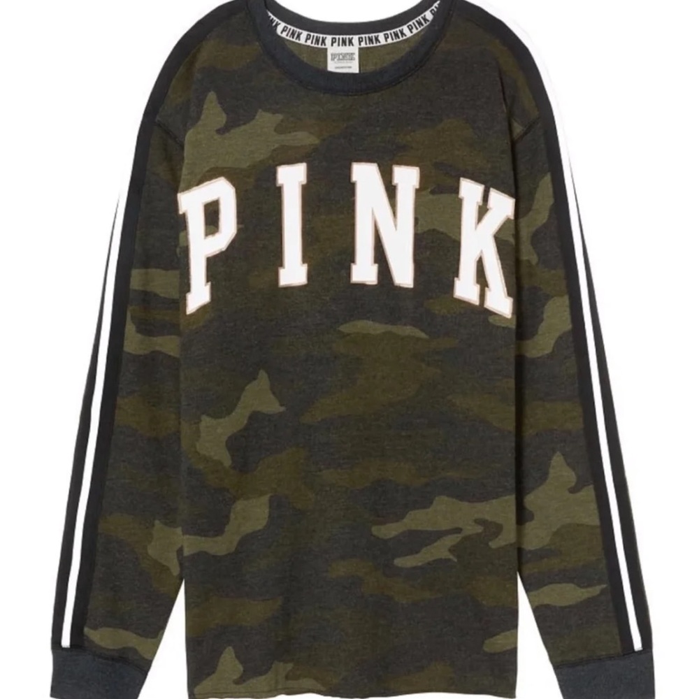 🆕 PINK CAMPUS CREW 
Size: Medium